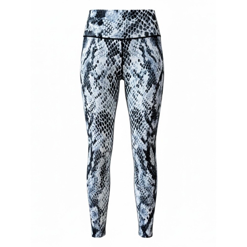 Colorado Threads Snakeskin Leggings - Black & White - Size Small